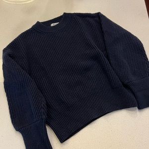 madewell navy sweater